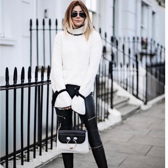 JW ANDERSON Sweaters - J.W. Anderson Ivory Alpaca-Blend Sweater